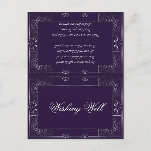 Cartão Postal Vintage Classic Gatsby Wishing well Manuela (Frente)