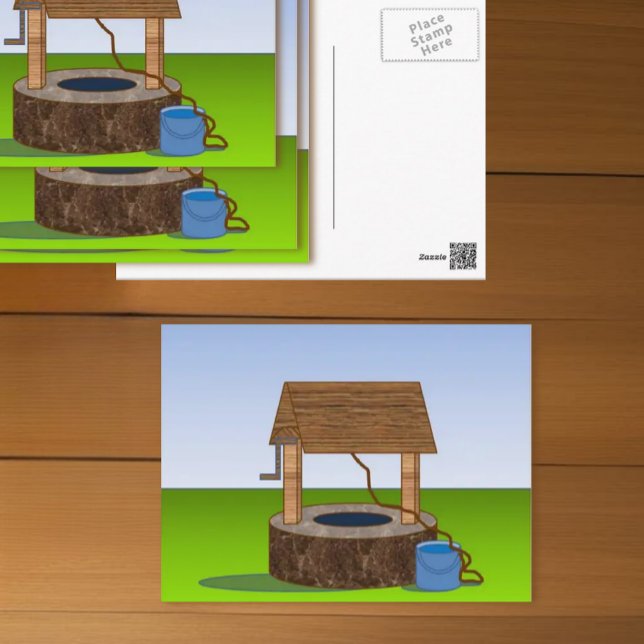 Cartão Postal Vintage Clássica Desejando Bem (Criador carregado)