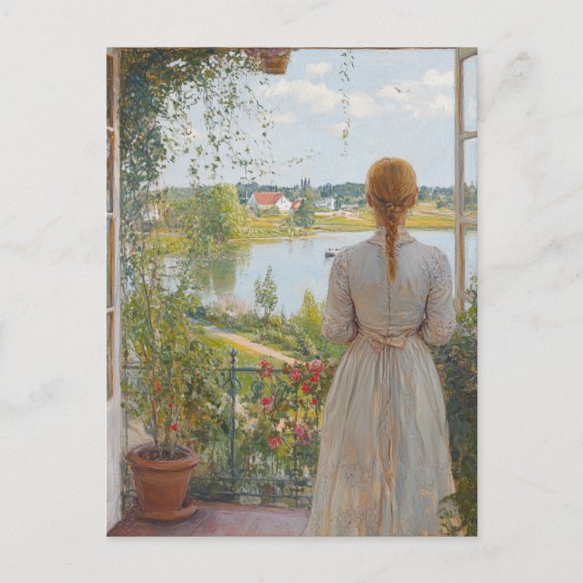 Cartão Postal Vintage Claude Monet (Frente)