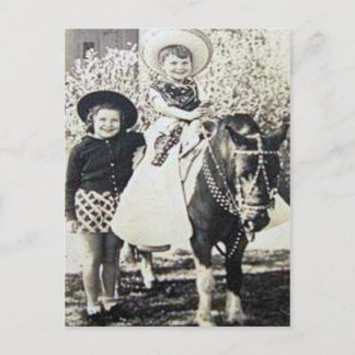 Cartão Postal Vintage Cowboys 25