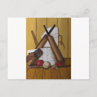Cartão Postal Vintage Cricket