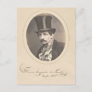 Cartão Postal Vintage Crime Criminal Ladrão e Burglar Mug Atirad