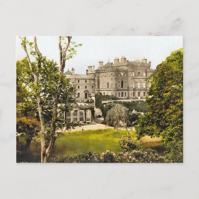 Cartão Postal Vintage Culzean Castle Scotland (Frente)