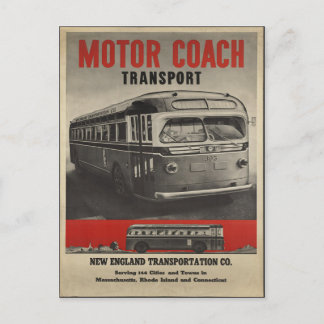 Cartão postal vintage da Nova Inglaterra