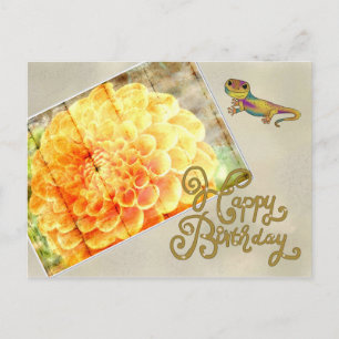 Cartão Postal Vintage Dalie