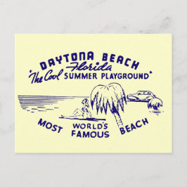 Cartão Postal Vintage Daytona Beach