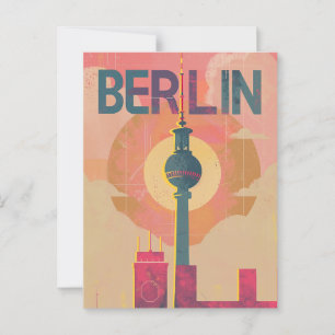 Cartão Postal Vintage de Berlim