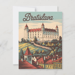 Cartão Postal Vintage de Bratislava