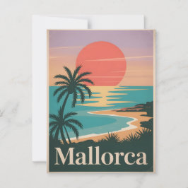 Cartão Postal Vintage de Maiorca