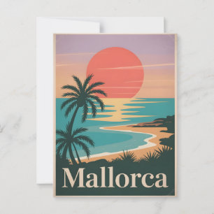 Cartão Postal Vintage de Maiorca