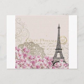 Cartão Postal Vintage de Paris