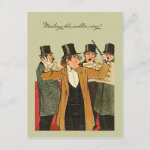 Cartão postal Vintage de Réplica, Anel Welkin