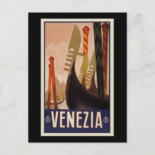 Cartão Postal Vintage de Venezia