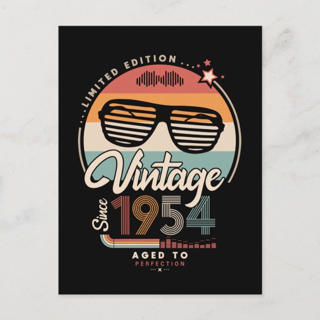 Cartão Postal Vintage desde 1954 (Frente)