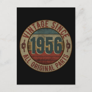 CARTÃO POSTAL VINTAGE DESDE 1956 TODAS AS PEÇAS ORIGINAIS