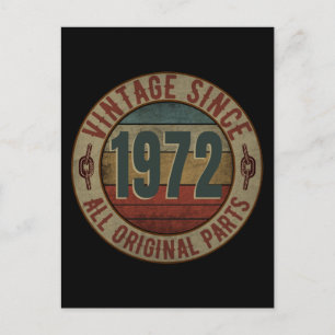 CARTÃO POSTAL VINTAGE DESDE 1972 TODAS AS PEÇAS ORIGINAIS