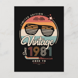 Cartão Postal Vintage desde 1981