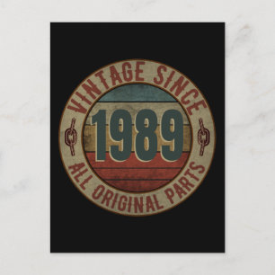CARTÃO POSTAL VINTAGE DESDE 1989 TODAS AS PEÇAS ORIGINAIS.