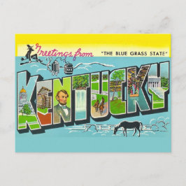 Cartão postal vintage do Kentucky