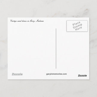 Cartão Postal Vintage e dunas em Gary IN