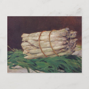 Cartão Postal Vintage Edouard Manet Bunch de Asparagus