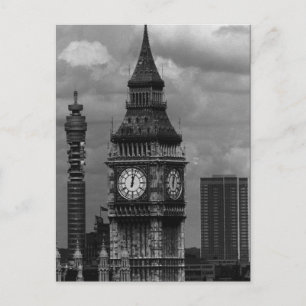 Cartão Postal Vintage England Torre poste de escritórios em Lond