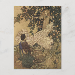 Cartão postal Vintage Faerie