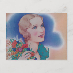 Cartão Postal Vintage Fashion 1931