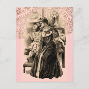 Cartão Postal Vintage Fashions 1900