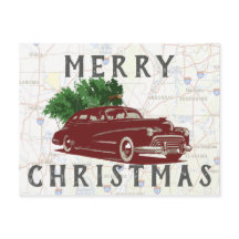 Vintage Feliz Chritmas Rd Trip