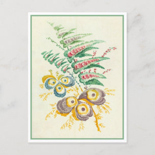 Cartão postal Vintage Flower