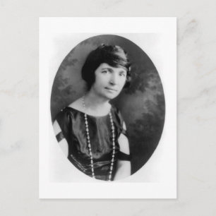 Cartão Postal Vintage Fotografia Margaret Sanger-Underwood Posto
