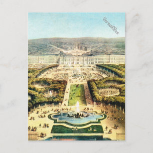 Cartão Postal Vintage France, Palais de Versailles
