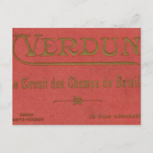 Cartão Postal Vintage France, Primeira Guerra    Mundial, Verdun