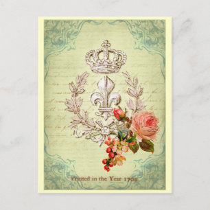 Cartão Postal Vintage French