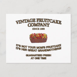Cartão Postal Vintage Fruitcake Company