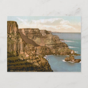 Cartão Postal Vintage Giant's Causeway Ireland