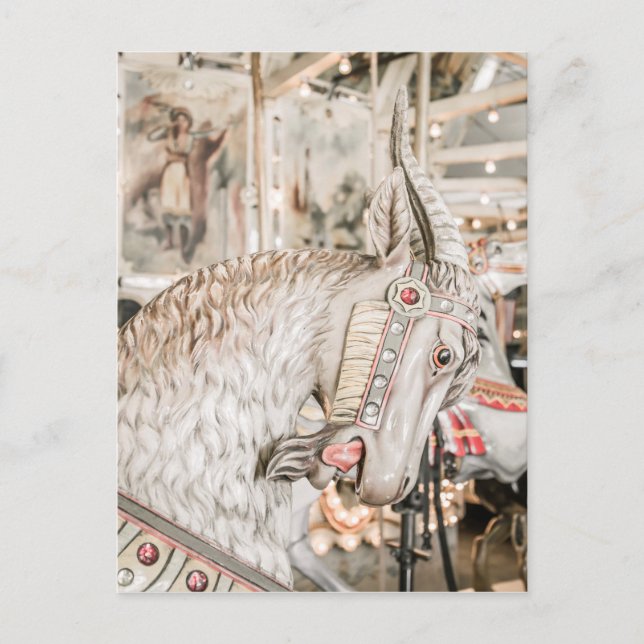 Cartão Postal Vintage Goat (Frente)