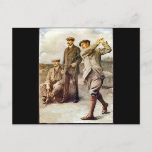 Cartão Postal Vintage Golf