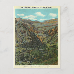Cartão Postal Vintage Grand Canyon