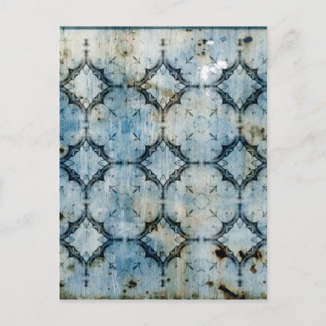 Cartão Postal Vintage Grunge Texture (Frente)