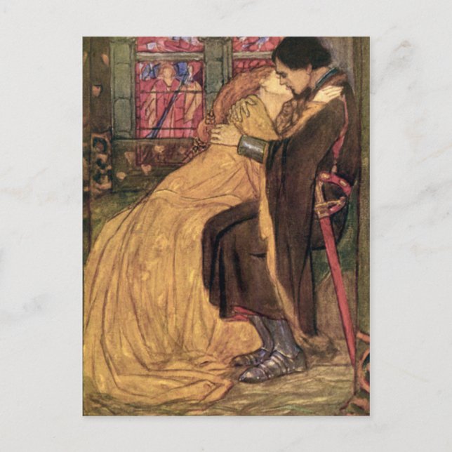 Cartão Postal Vintage - Guinevere (Frente)