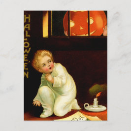 Cartão postal Vintage Halloween