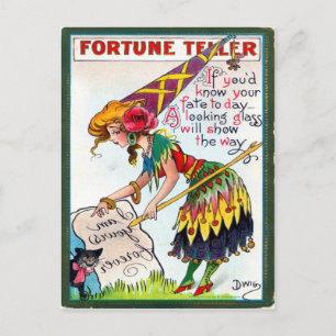 Cartão postal Vintage Halloween