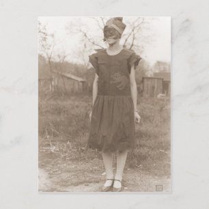 Cartão Postal Vintage Halloween