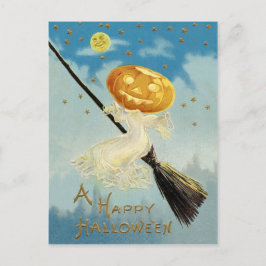 Cartão postal Vintage Halloween