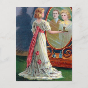 Cartão Postal Vintage Halloween