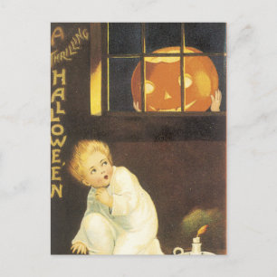 Cartão postal Vintage Halloween