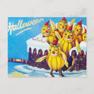 Cartão postal Vintage Halloween Holideen