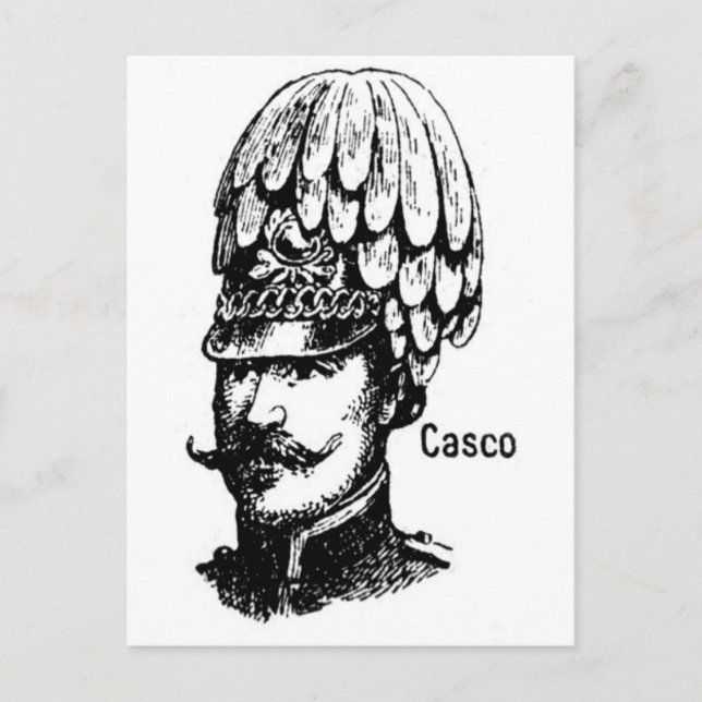 Cartão postal Vintage Hats (Frente)